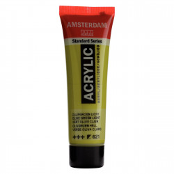 Acrylic paint in tube - Amsterdam - Olive Green Light, 20 ml