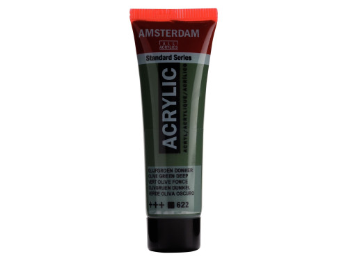 Farba akrylowa - Amsterdam - Olive Green Deep, 20 ml