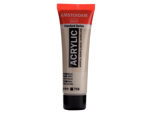 Acrylic paint in tube - Amsterdam - Warm Grey, 20 ml