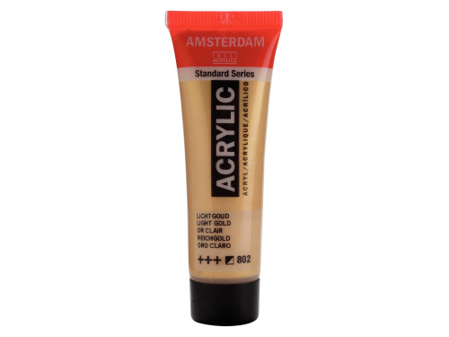 Acrylic paint in tube - Amsterdam - Light Gold, 20 ml