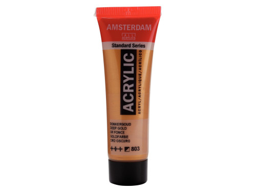 Farba akrylowa - Amsterdam - Deep Gold, 20 ml