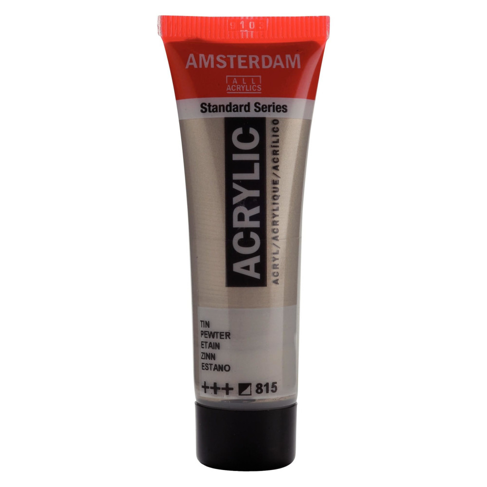 Acrylic paint in tube - Amsterdam - Pewter, 20 ml