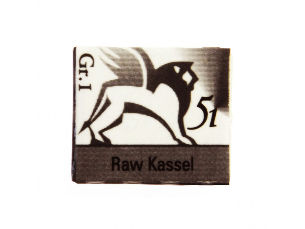 Akwarele w półkostkach - Renesans - 51, raw kassel, 1,5 ml