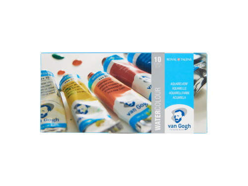 Zestaw farb akwarelowych w tubkach - Van Gogh - 10 kolorów x 10 ml