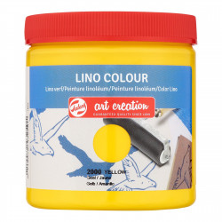 Lino Colour paint - Talens Art Creations - Yellow, 250 ml