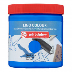 Farba do linorytu Lino Colour - Talens Art Creation - Blue, 250 ml