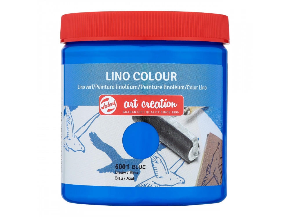 Lino Colour paint - Talens Art Creations - Blue, 250 ml