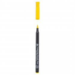 Brush Pen Koi Coloring - Sakura - Yellow