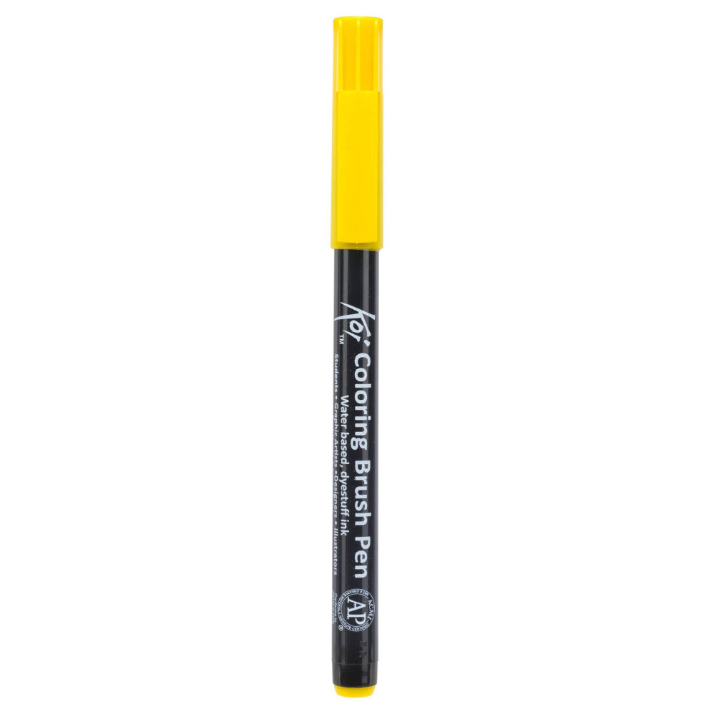 Pisak pędzelkowy Koi Coloring Brush Pen - Sakura - Yellow