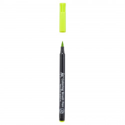 Brush Pen Koi Coloring - Sakura - Yellow Green