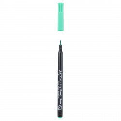 Brush Pen Koi Coloring - Sakura - Blue Green Light