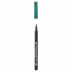 Brush Pen Koi Coloring - Sakura - Green