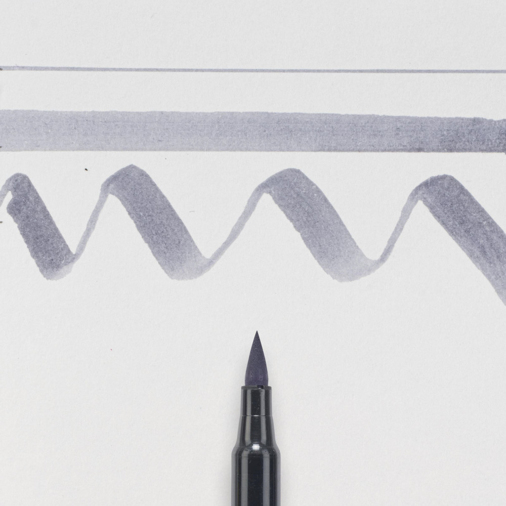 Pisak pędzelkowy Koi Coloring Brush Pen - Sakura - Cool Gray