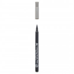 Brush Pen Koi Coloring - Sakura - Dark Cool Gray