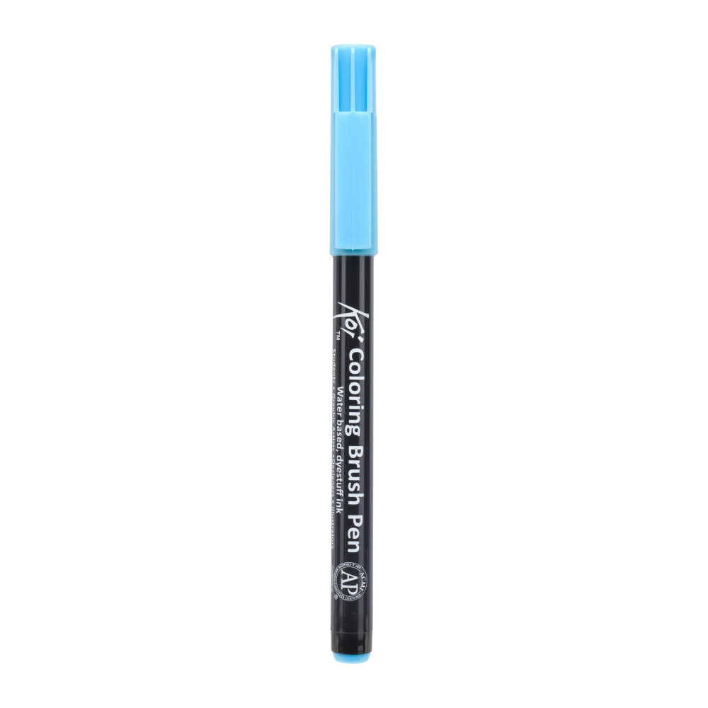 Brush Pen Koi Coloring - Sakura - Sky Blue