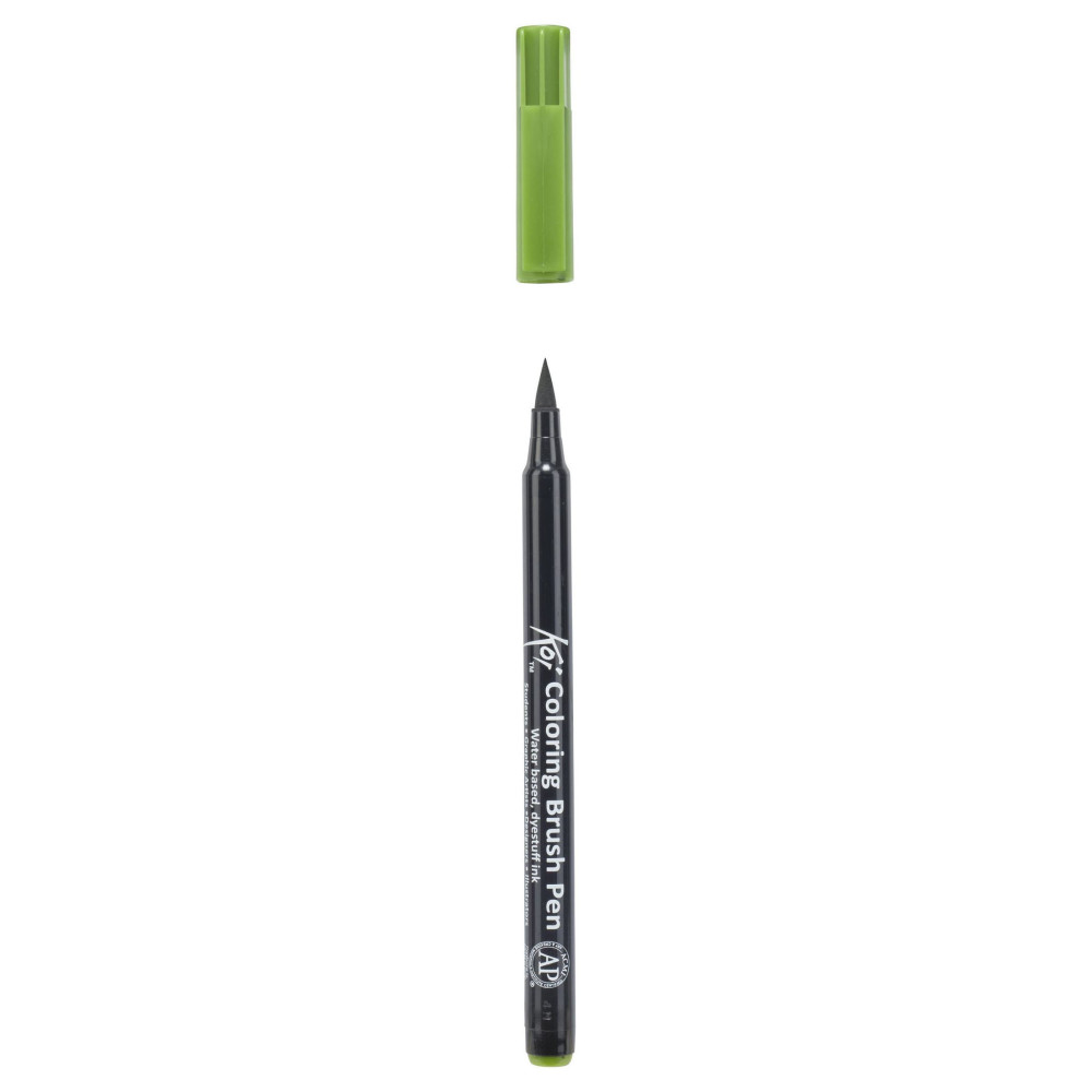 Pisak pędzelkowy Koi Coloring Brush Pen - Sakura - Sap Green