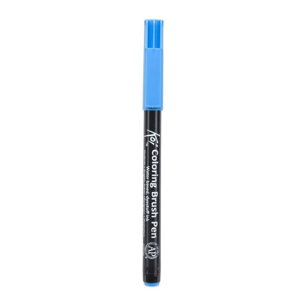 Brush Pen Koi Coloring - Sakura - Aqua Blue