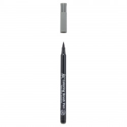 Pisak pędzelkowy Koi Coloring Brush Pen - Sakura - Dark Warm Gray