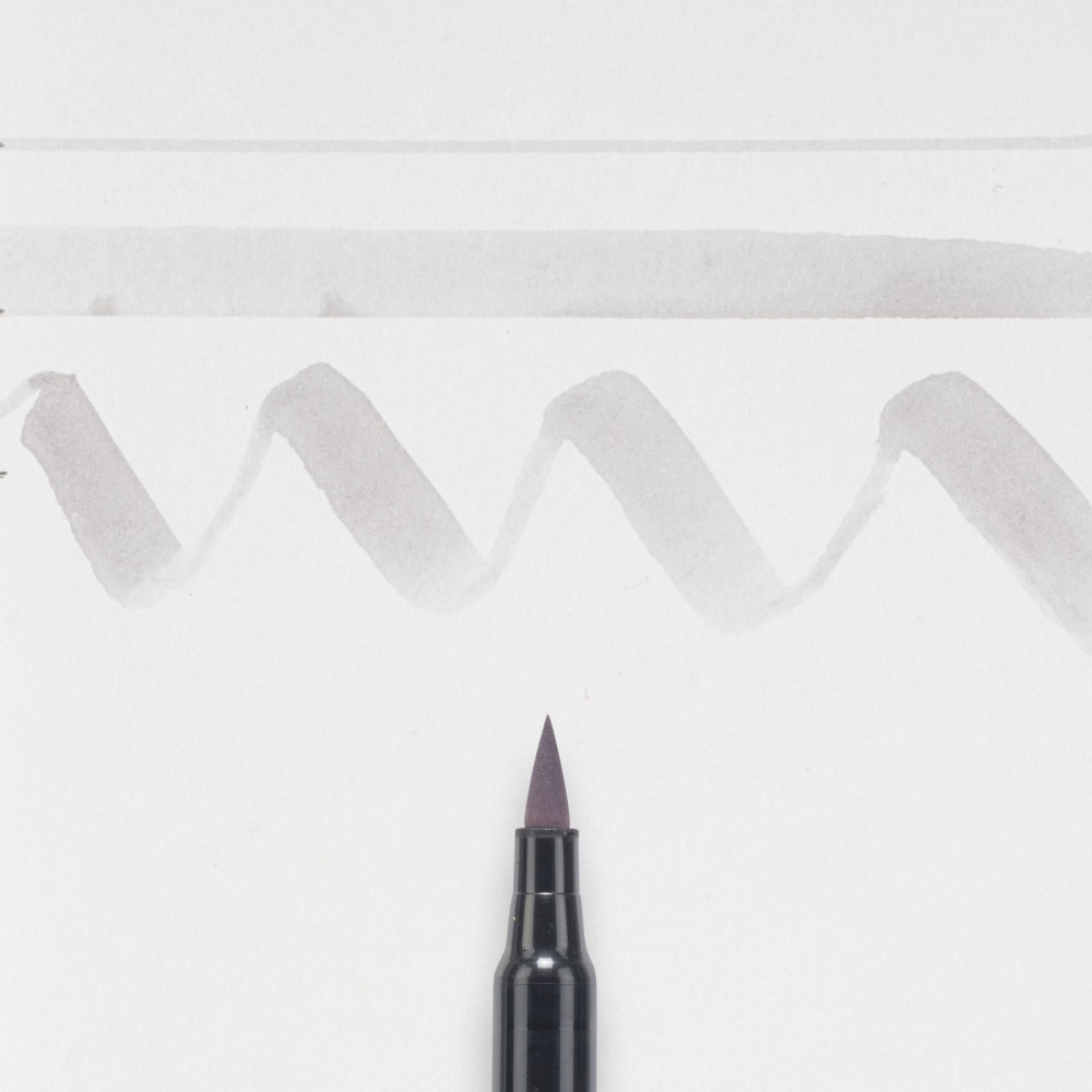 Brush Pen Koi Coloring - Sakura - Light Cool Gray