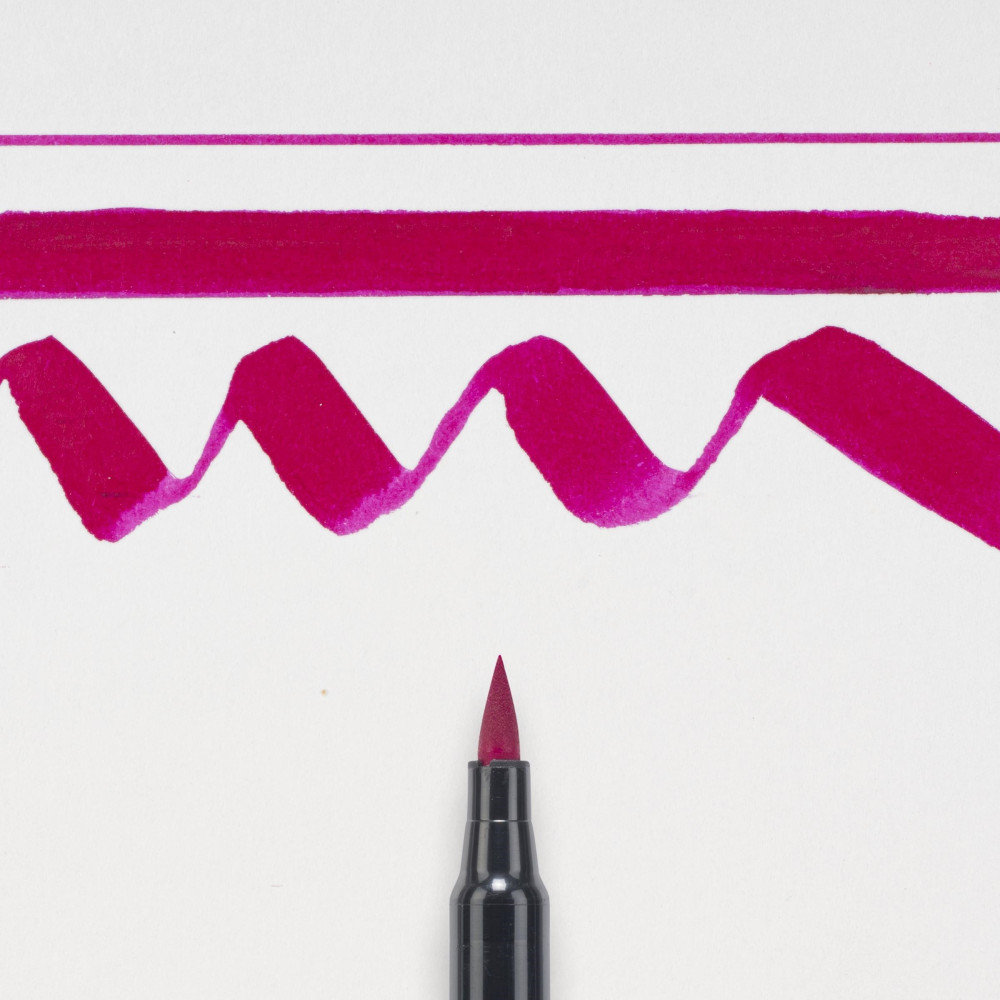 Pisak pędzelkowy Koi Coloring Brush Pen - Sakura - Bordeaux