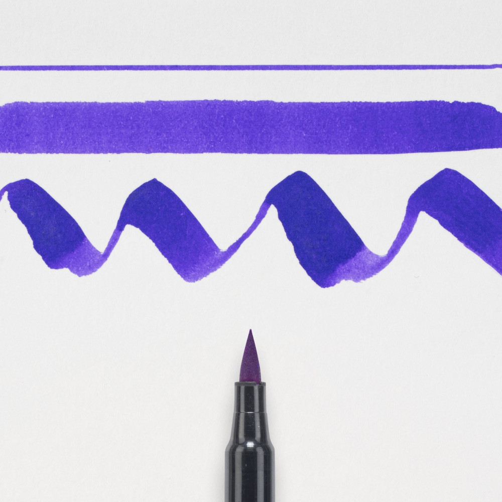 Brush Pen Koi Coloring - Sakura - Light Purple