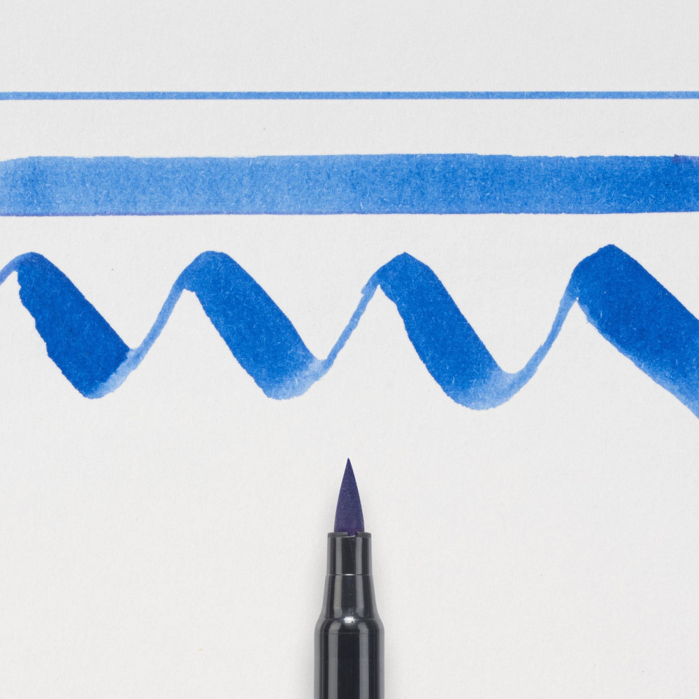 Brush Pen Koi Coloring - Sakura - Steel Blue