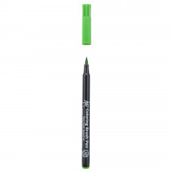 Brush Pen Koi Coloring - Sakura - Emerald Green