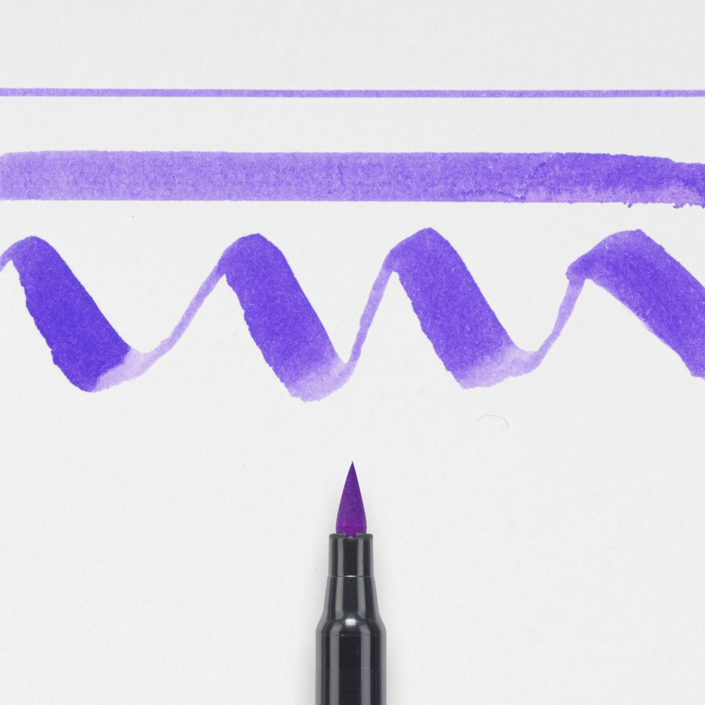Brush Pen Koi Coloring - Sakura - Lavender
