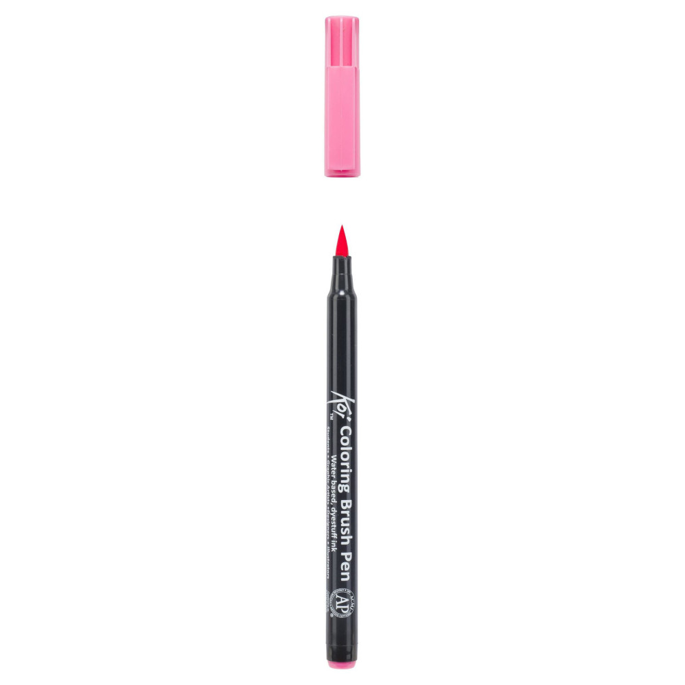 Brush Pen Koi Coloring - Sakura - Magenta Pink