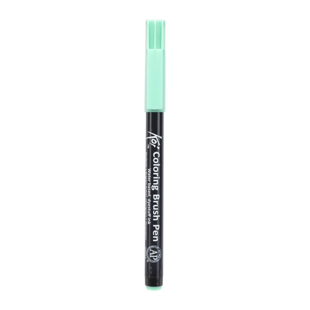 Brush Pen Koi Coloring - Sakura - Peacock Green