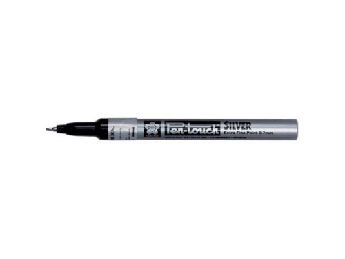 Marker olejny Pen-Touch - Sakura - Silver, 0,7 mm