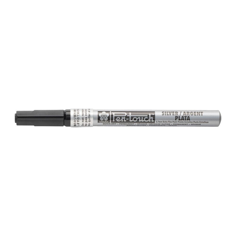 Pen-Touch marker - Sakura - Silver, 0,7 mm