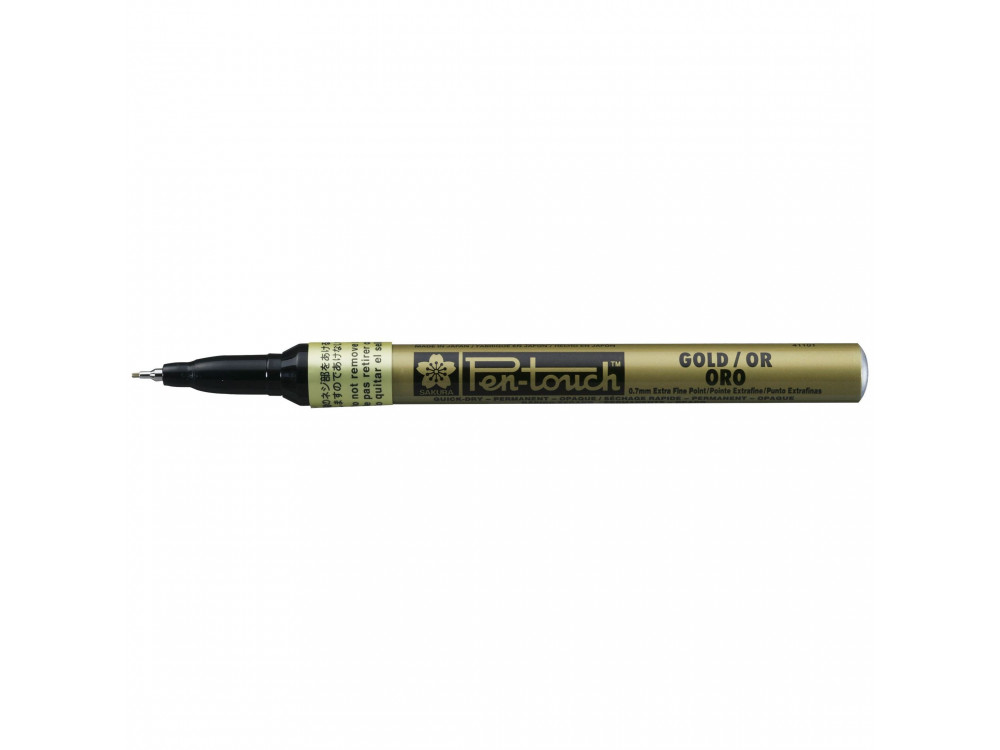 Marker olejny Pen-Touch - Sakura - Gold, 0,7 mm