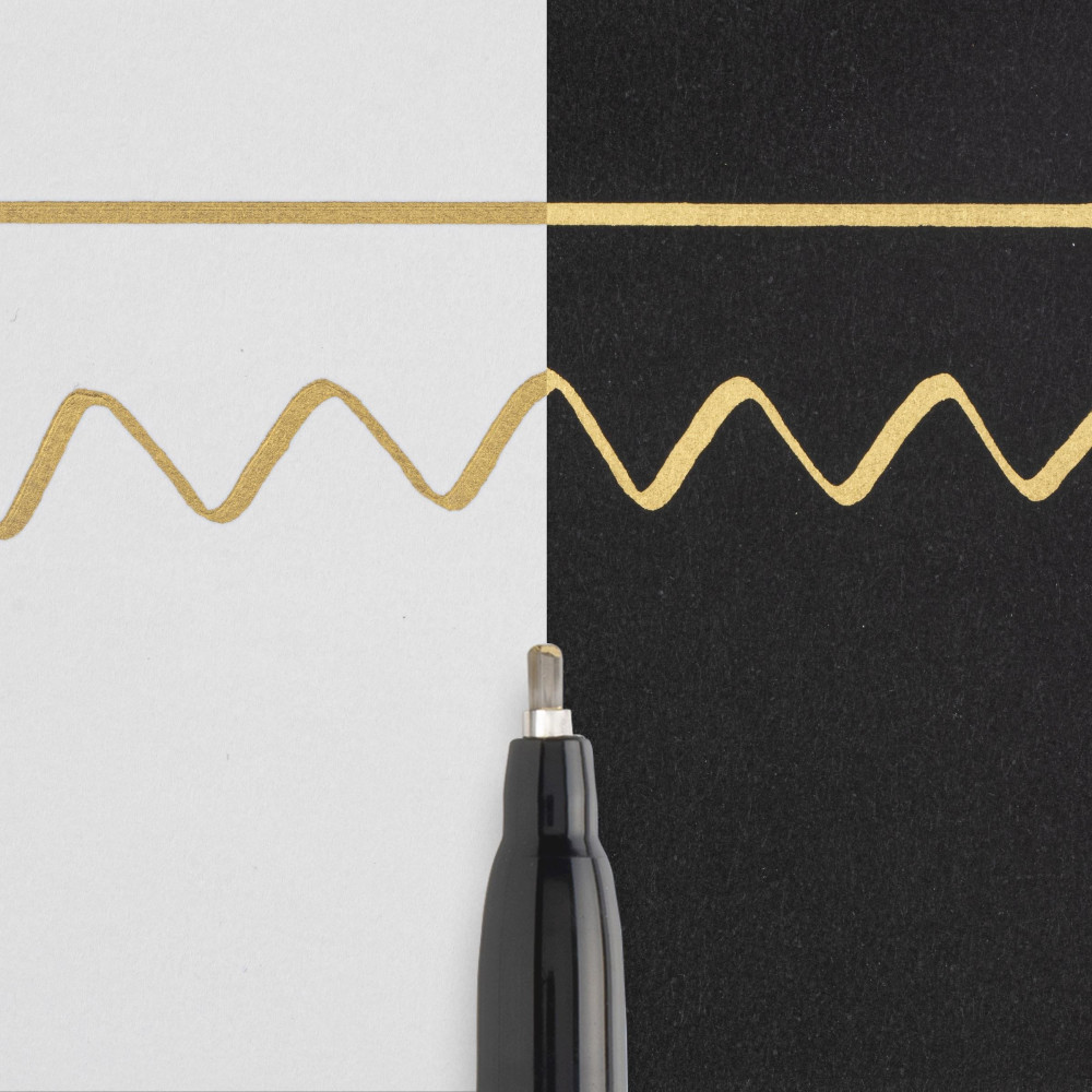 Pen-Touch Calligrapher marker - Sakura - Gold, 1,8 mm