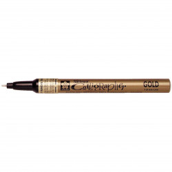 Pen-Touch Calligrapher marker - Sakura - Gold, 1,8 mm