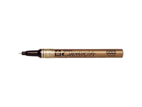 Marker olejny Pen-Touch Calligrapher - Sakura - Gold, 1,8 mm