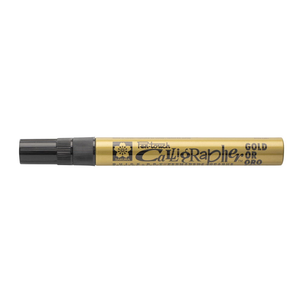 Pen-Touch Calligrapher marker - Sakura - Gold, 5 mm