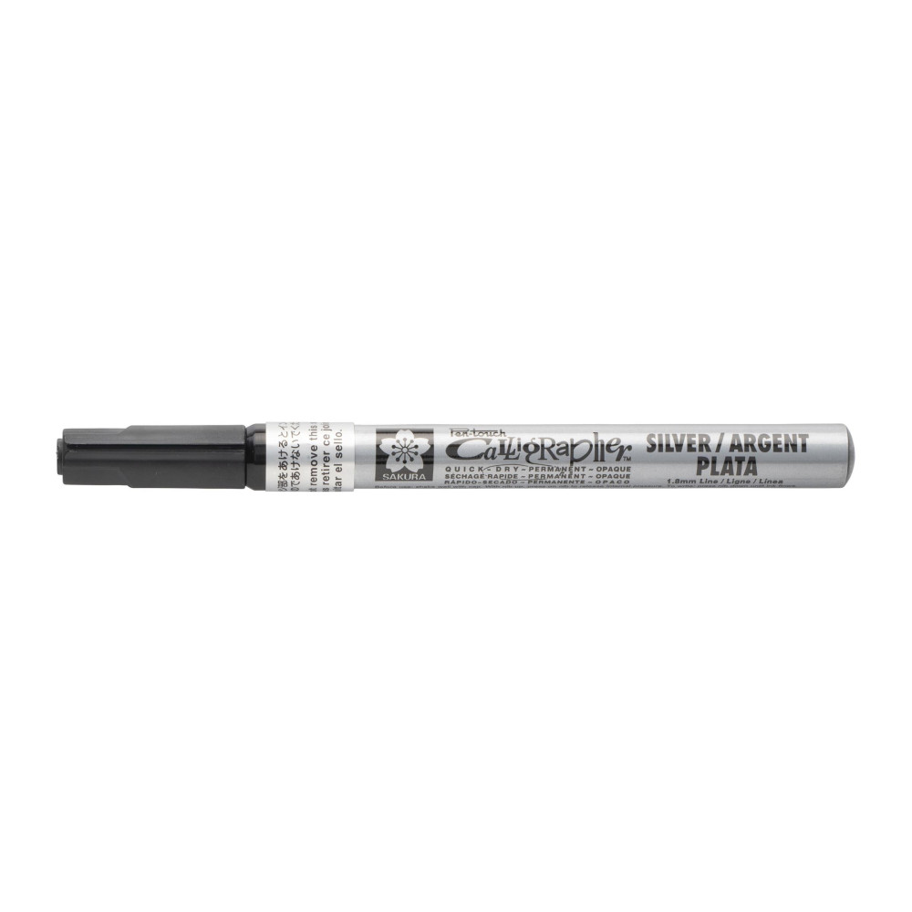 Pen-Touch Calligrapher marker - Sakura - Silver, 1,8 mm