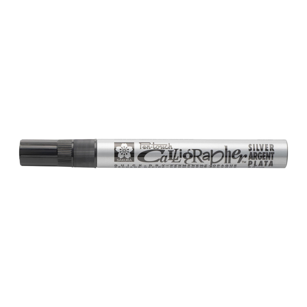 Pen-Touch Calligrapher marker - Sakura - Silver, 5 mm