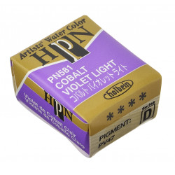 Artists' Watercolor paint - Holbein - Cobalt Violet Light, half-pan