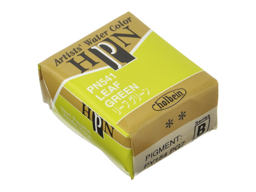 Farba akwarelowa Artists’ Watercolor - Holbein - Bamboo Green, półkostka