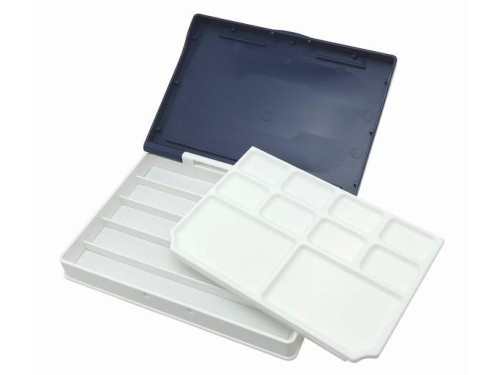 Case, watercolor palm box - Holbein - 163 x 28 x 116 mm