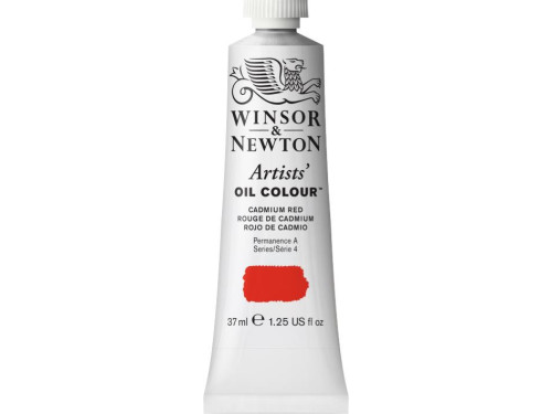 Oil paint Artists' Oil Colour - Winsor & Newton - Cadmium Red, 37 ml