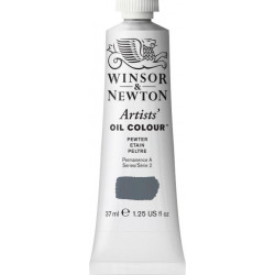 Oil paint Artists' Oil Colour - Winsor & Newton - Pewter, 37 ml