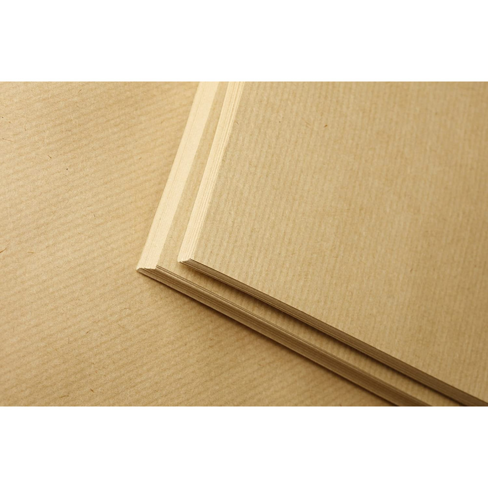 Kraft Mixed Media paper pad - Clairefontaine - brown, A5, 90g, 100 sheets