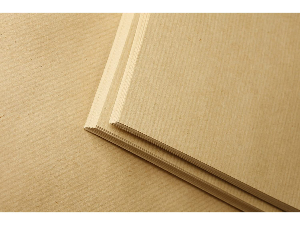 Kraft Mixed Media paper pad - Clairefontaine - brown, A4, 90g, 100 sheets