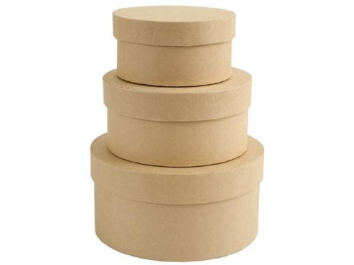Nesting boxes - Papermania - circles, 3 pcs.