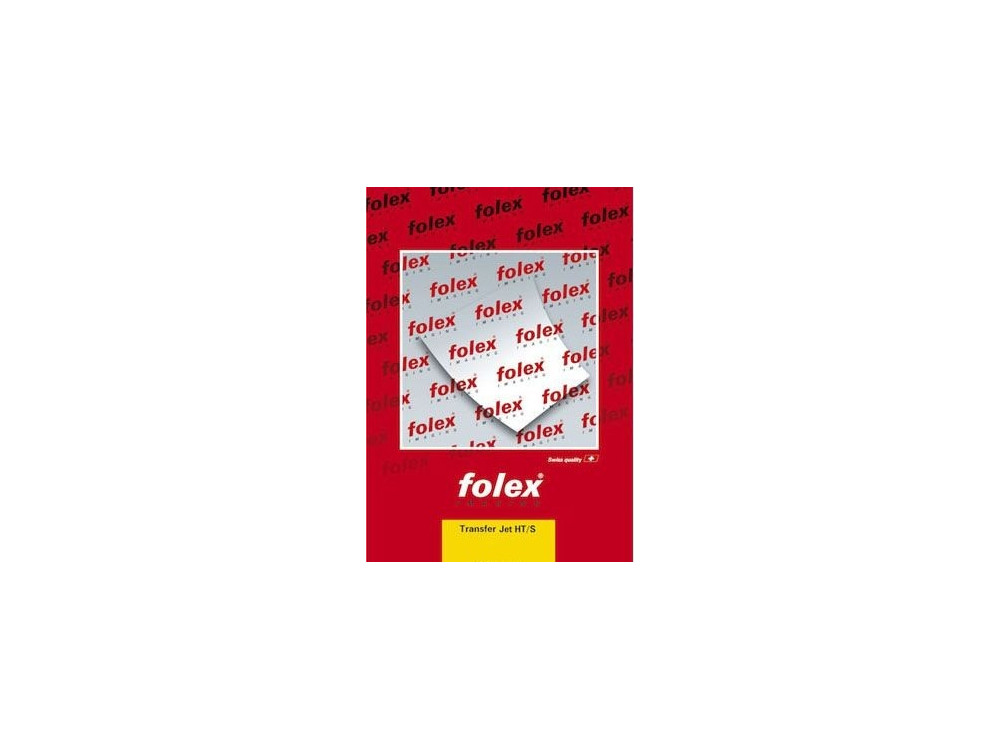 Papier transferowy, naprasowanka na jasne tkaniny - Folex - A4, 5 szt.