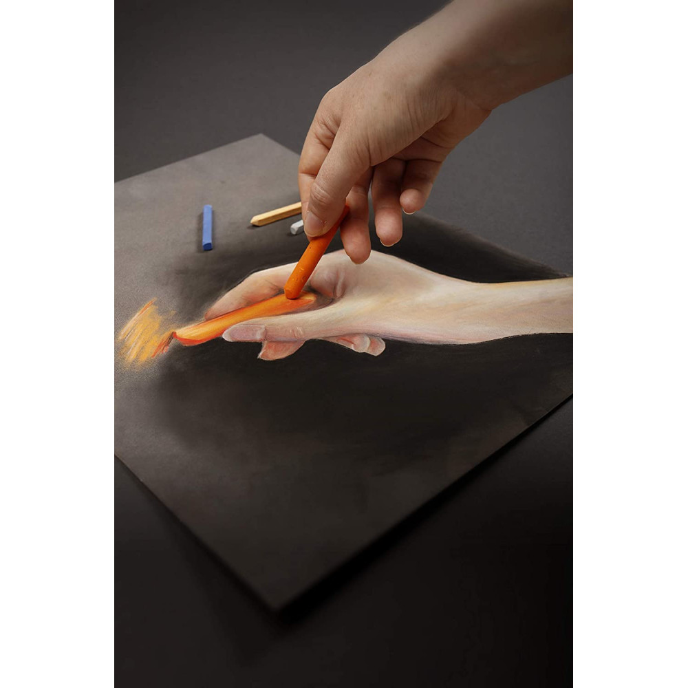 Pastelmat paper pad - Clairefontaine - no. 6, 24 x 30 cm, 300g, 12 sheets