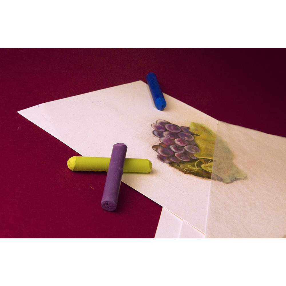 Pastelmat paper pad - Clairefontaine - no. 5, 18 x 24 cm, 300g, 12 sheets